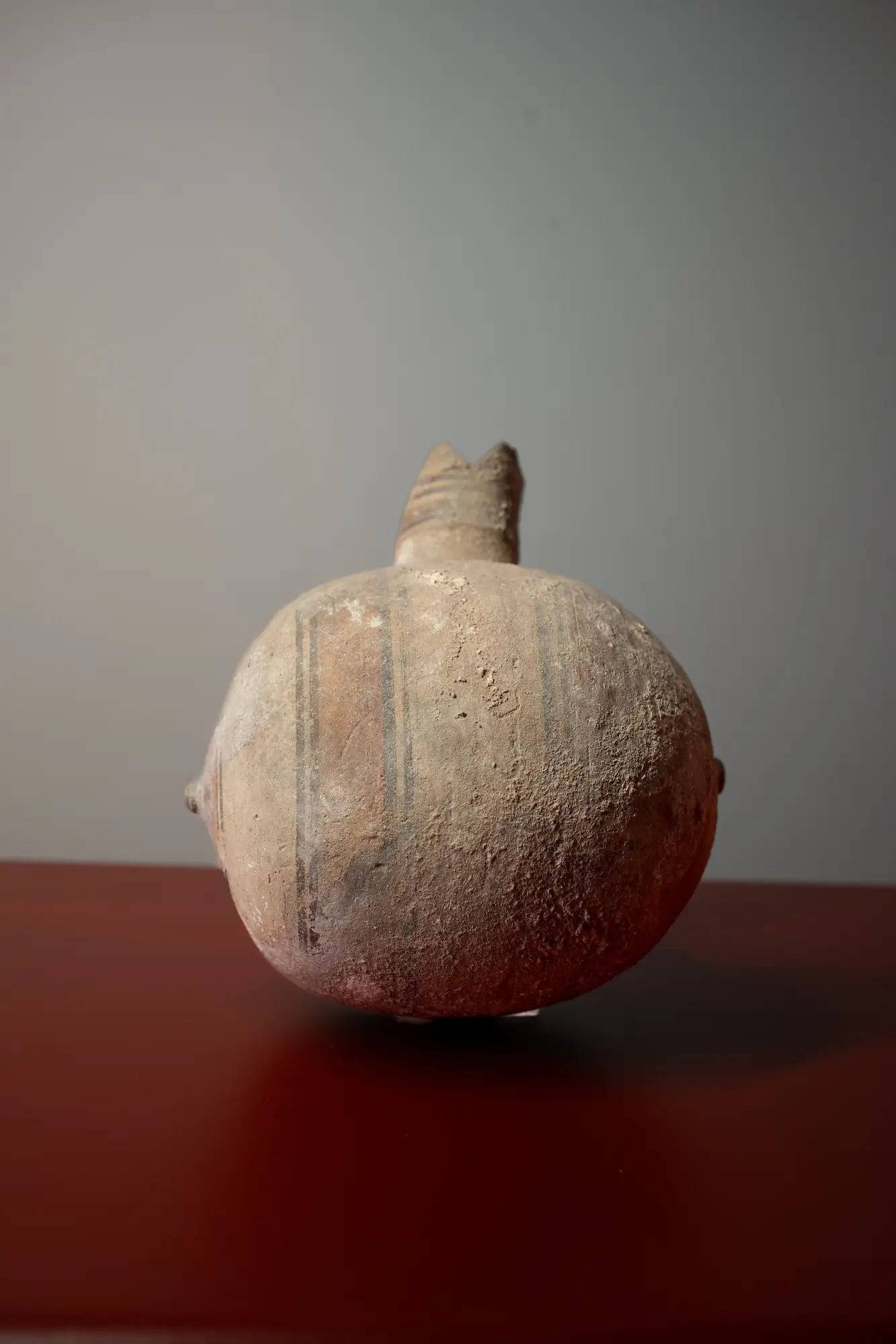 Bichrome Barrel Jug, Geometric Cypriot