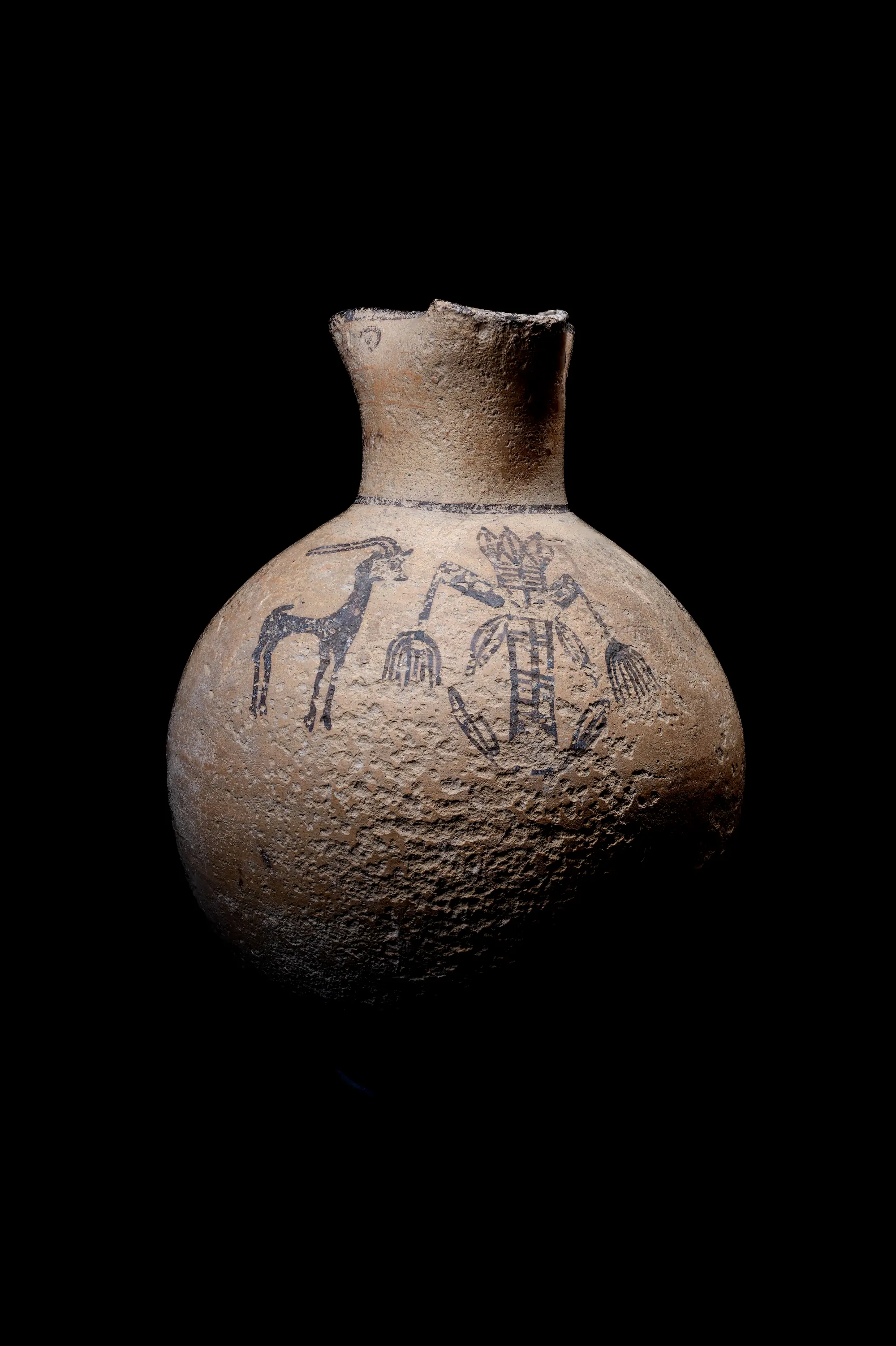 Free Field Anthropomorphic Jug, Archaic I Cypriot