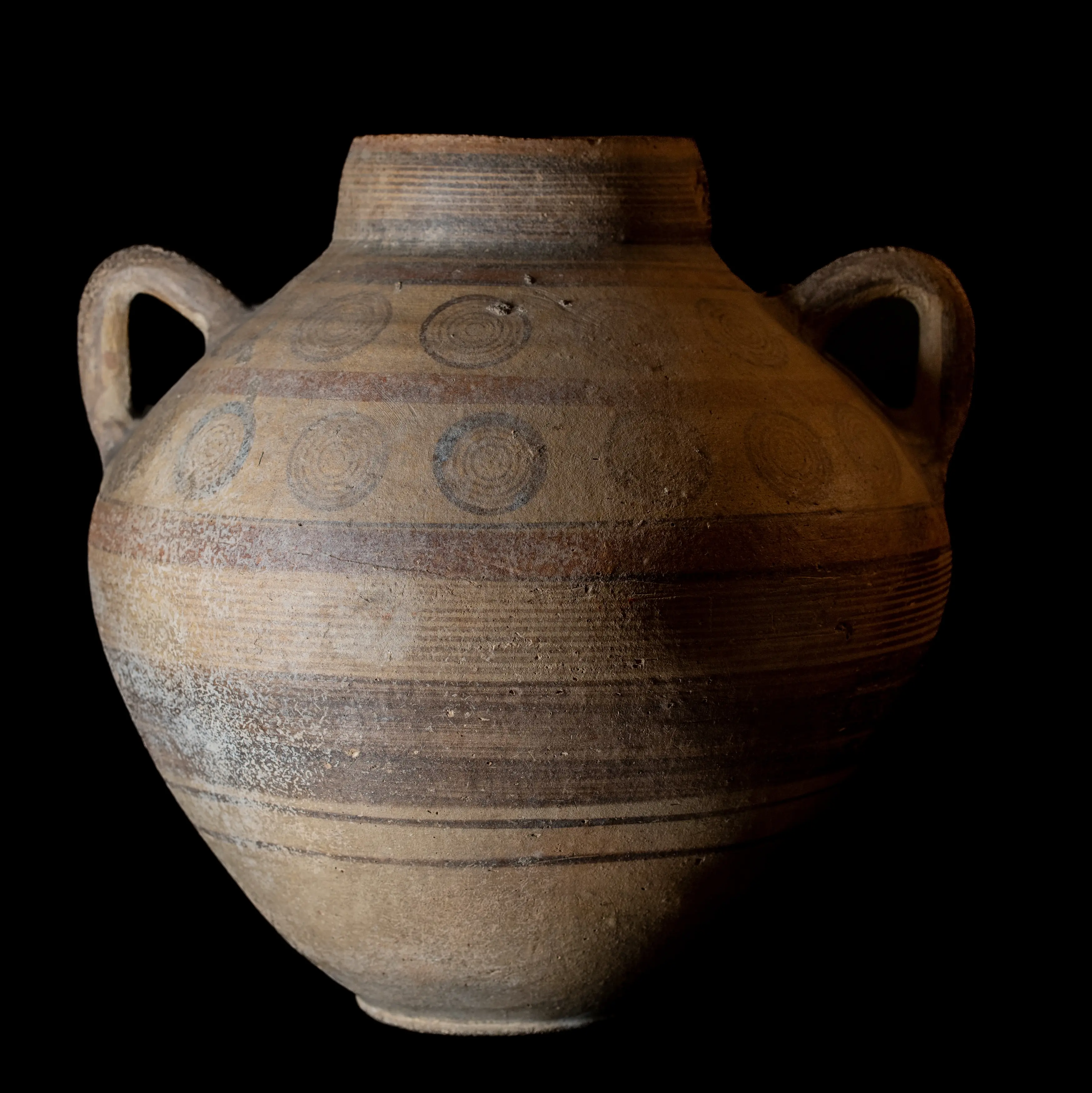 Bichrome Stamnos Style Jar, Geometric Cypriot