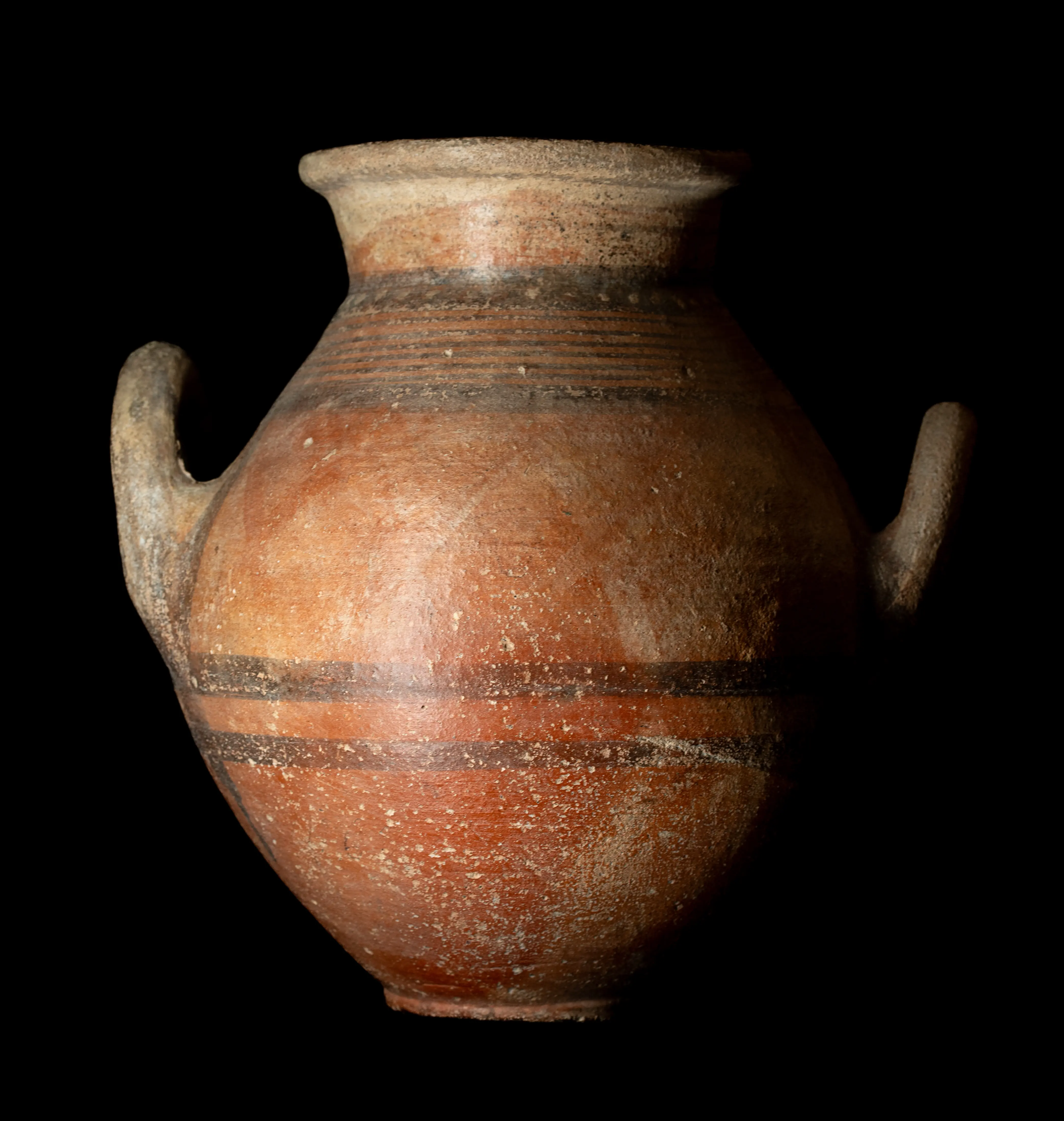 Bichrome on Red Jar, Geometric Cypriot
