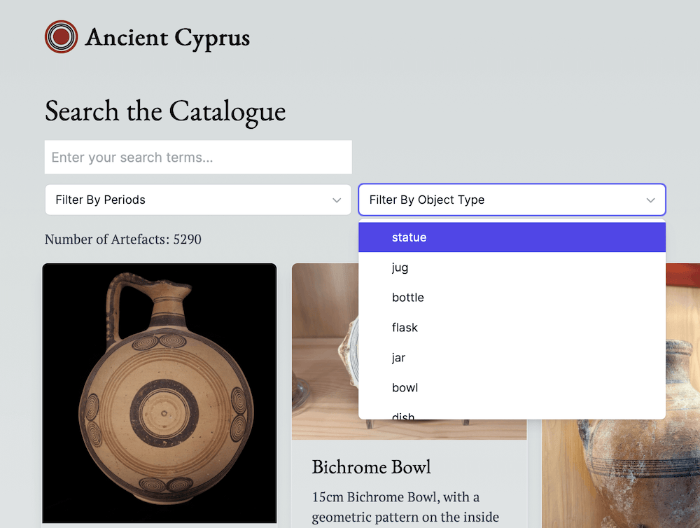 Kourion Museum Cyprus Collection