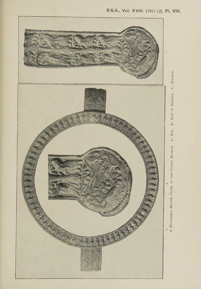 A Mycenaean Bronze in the Cyprus Museum, scan 4