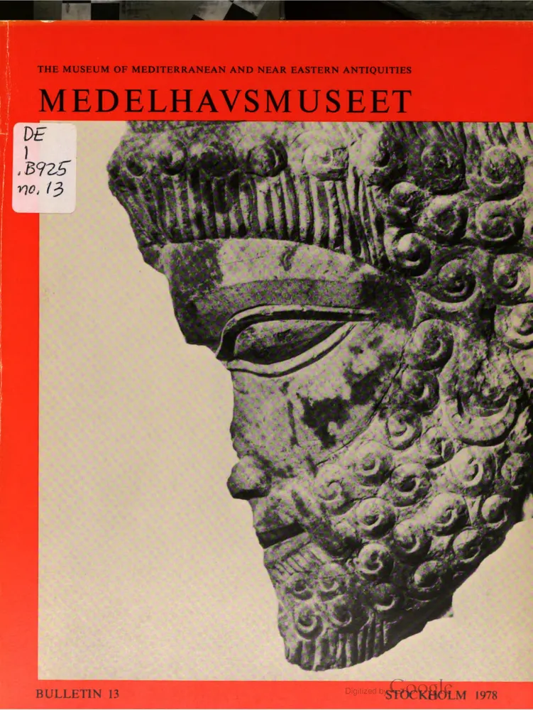 Medelhavsmuseet Bulletin 13, scan 1