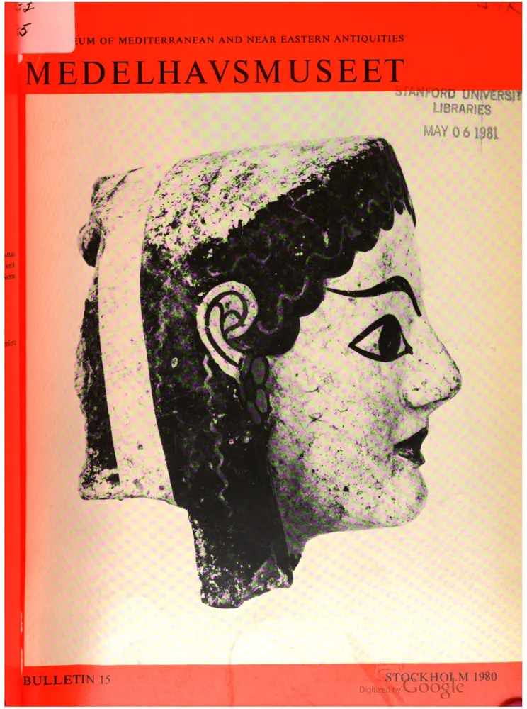 Medelhavsmuseet Bulletin 15, scan 1