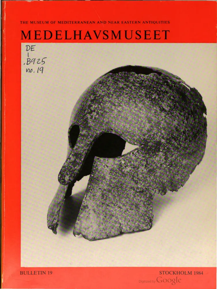 Medelhavsmuseet Bulletin 19, scan 3