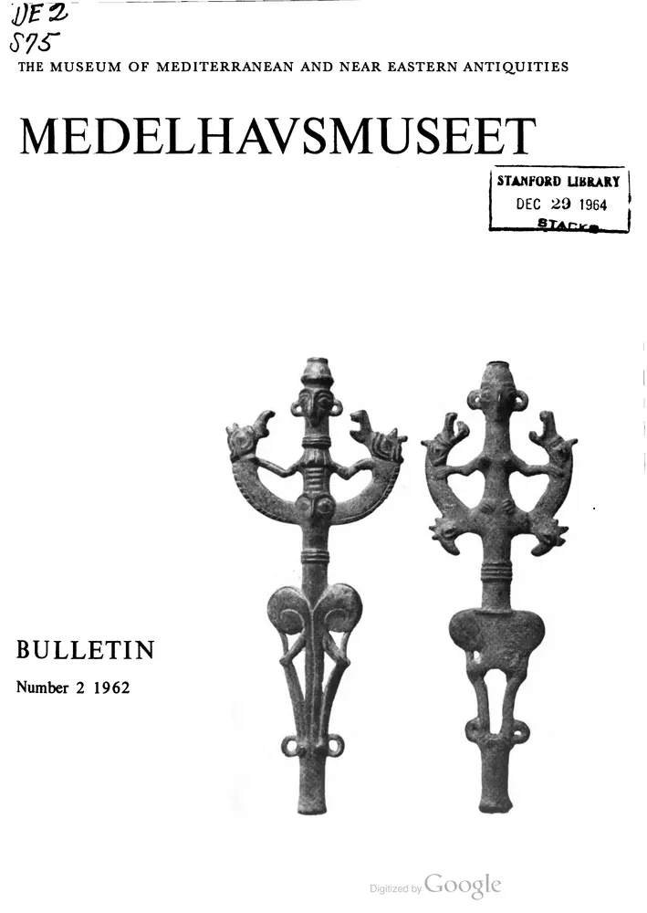 Medelhavsmuseet Bulletin 2, scan 1