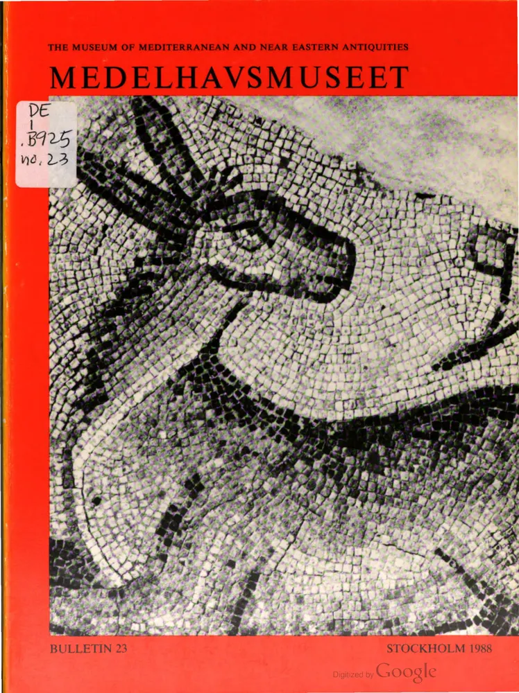 Medelhavsmuseet Bulletin 23, scan 3