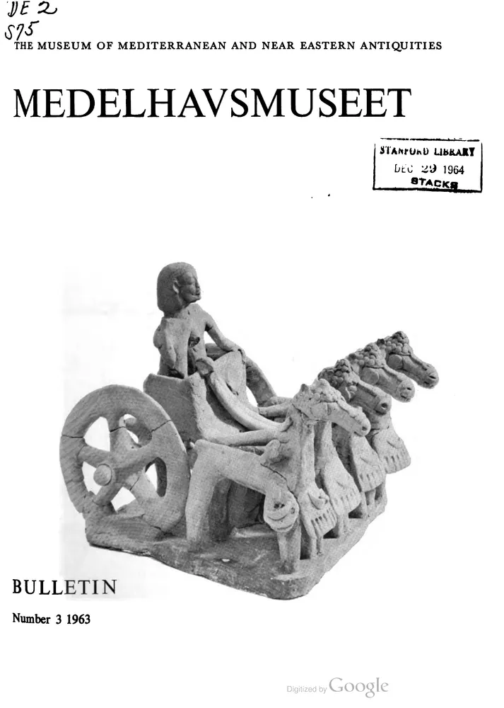 Medelhavsmuseet Bulletin 3, scan 1