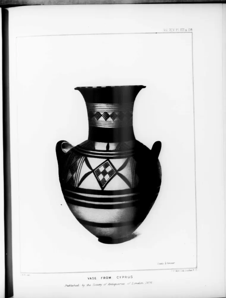 On the Different Styles of Pottery Found in Ancient Tombs in the Island of Cyprus, scan 13
