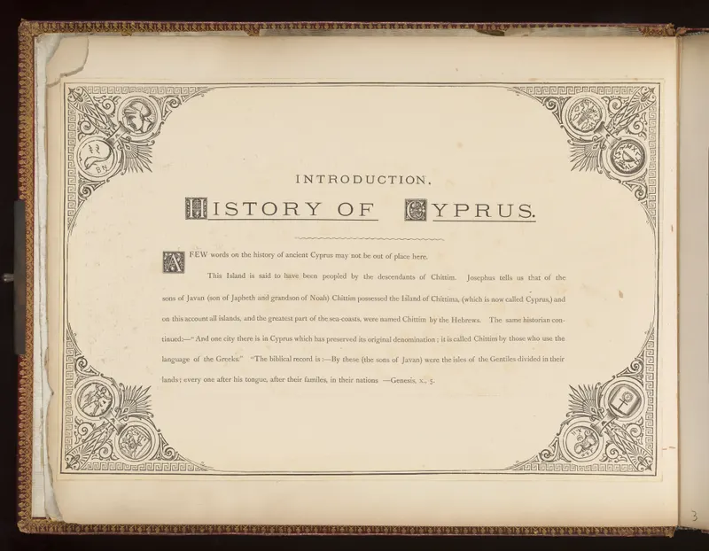 Introduction: History of Cyprus