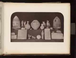 Terracotta vessels, figurines and inscribed stones