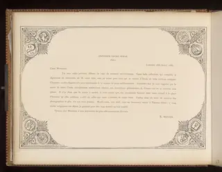 Letters from Ernest Renan, April and May 1880