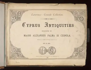Binding and title page, Title page