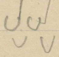 Five small U-shaped scale motifs