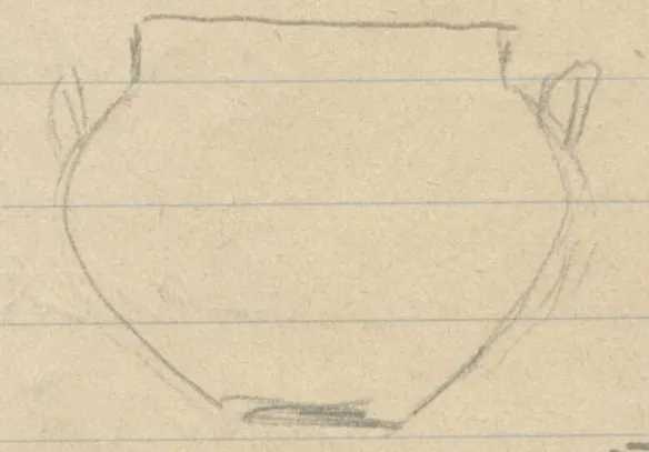 Profiles of two two-handled kraters side by side