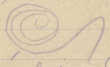Three spiral and leaf motifs