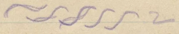 Row of S-curves