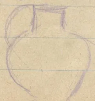Profile of a globular jug with handle