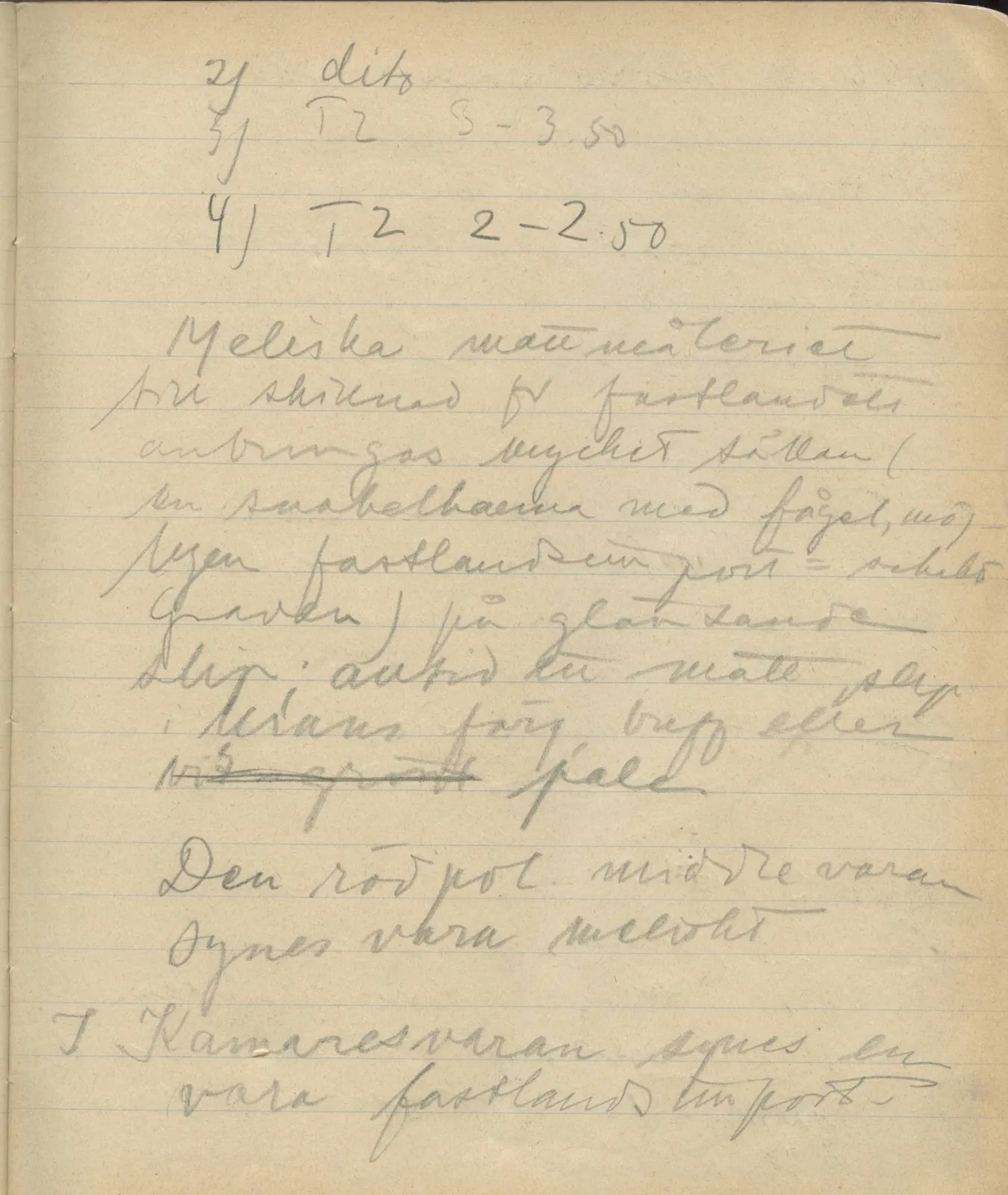 Scan 108 of notebook 000005 (Notes on pottery from Troy, the Cyclades and Crete), handwritten in Swedish. The transcription and translation follow.