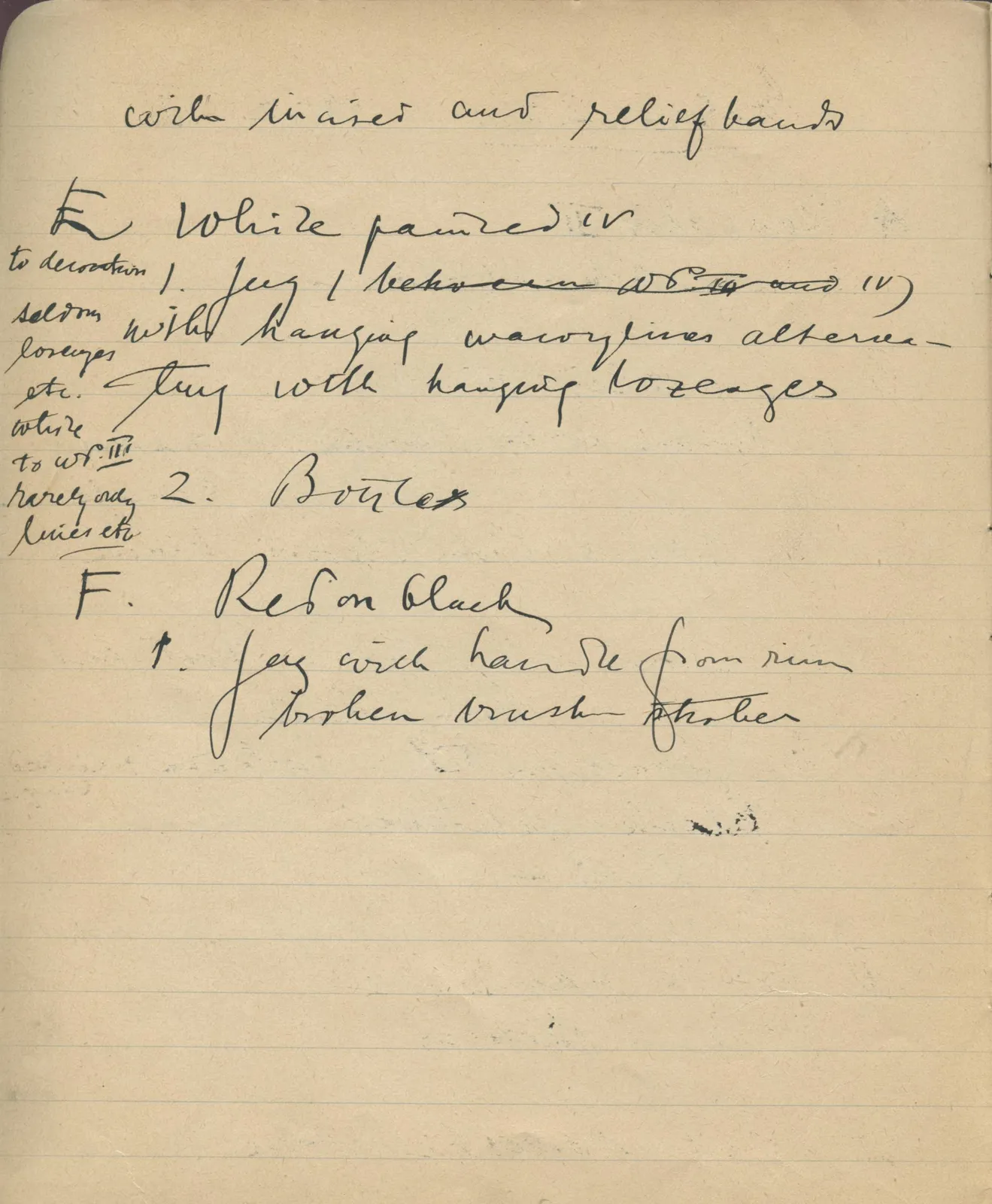 Scan 145 of notebook 000005 (Notes on pottery from Troy, the Cyclades and Crete), handwritten in Swedish. The transcription and translation follow.