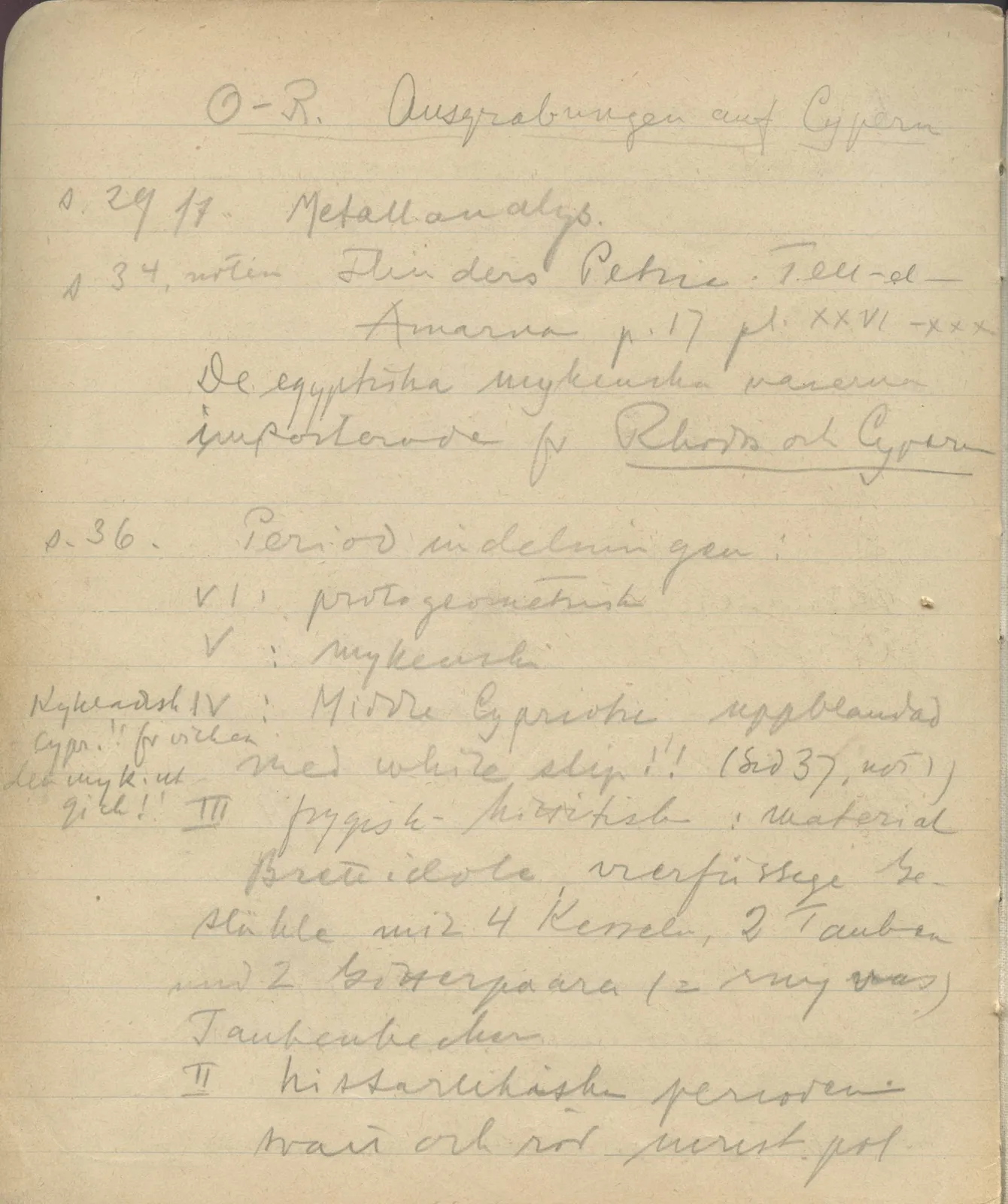 Scan 163 of notebook 000005 (Notes on pottery from Troy, the Cyclades and Crete), handwritten in Swedish. The transcription and translation follow.