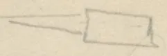 Small oblong object with a pointed end