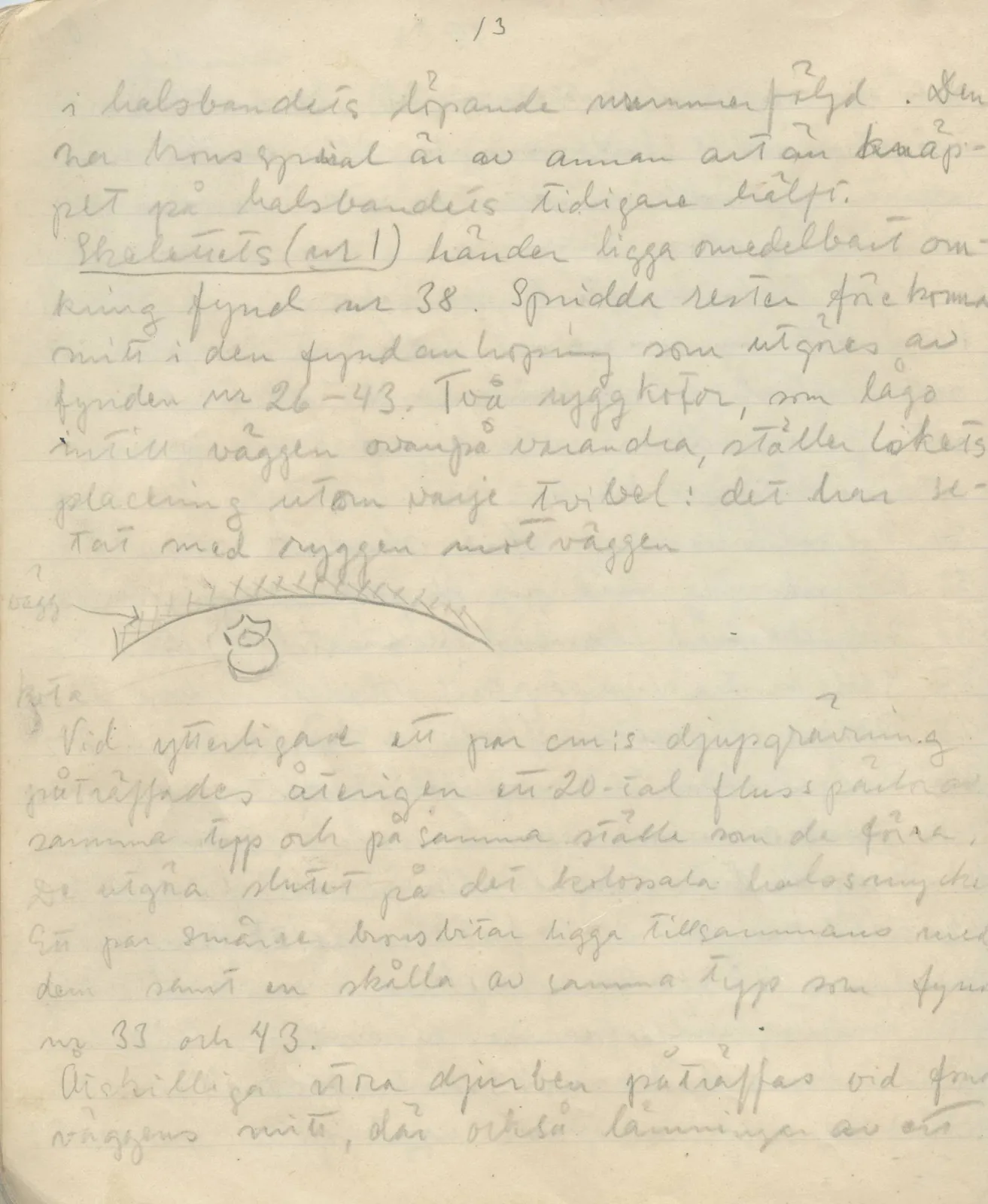 Scan 59 of field diary DII:1a (Lapithos, Vrysi tou Barba), handwritten in Swedish, with drawings. The transcription and translation follow.
