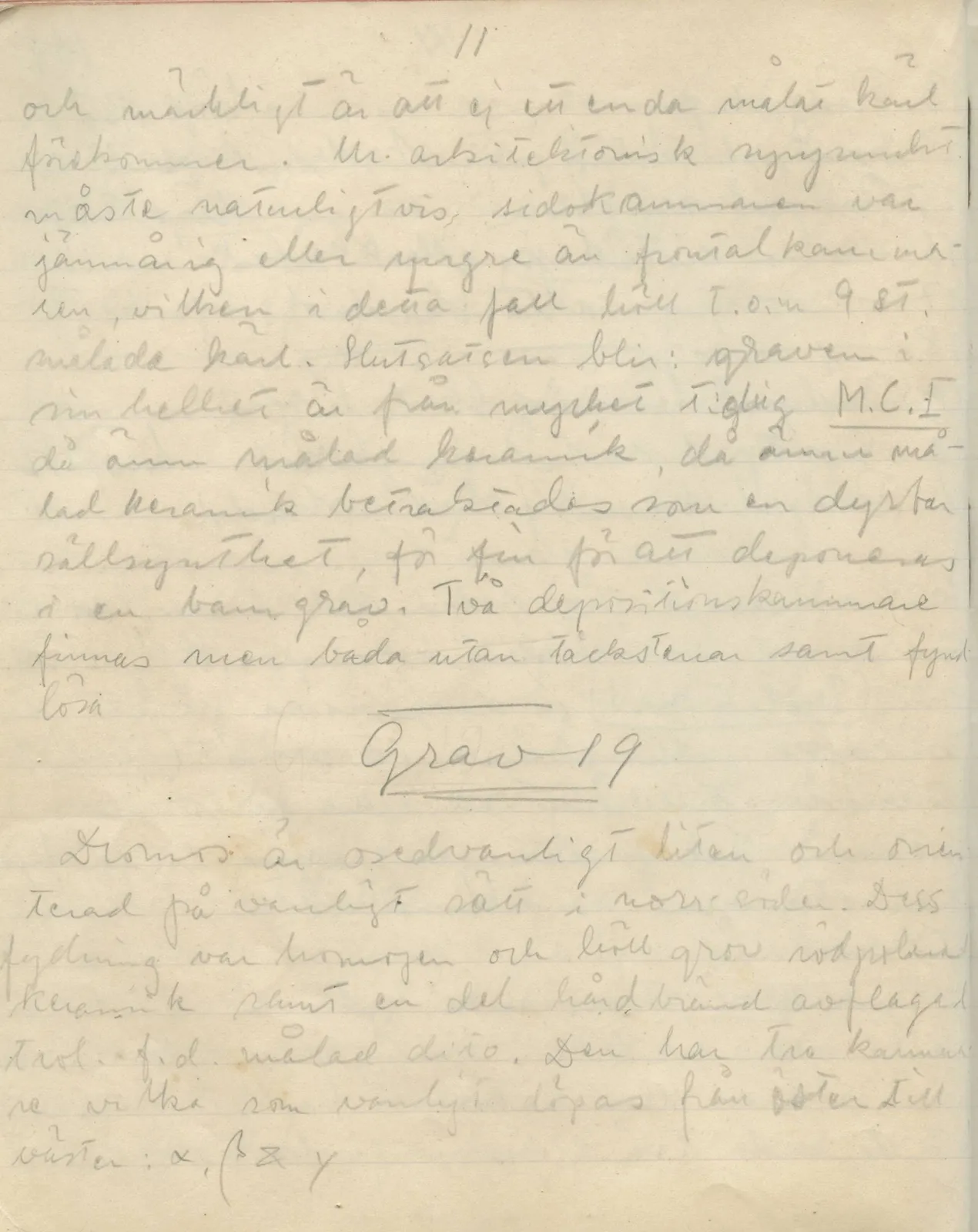 Scan 108 of field diary DII:1a (Lapithos, Vrysi tou Barba), handwritten in Swedish. The transcription and translation follow.