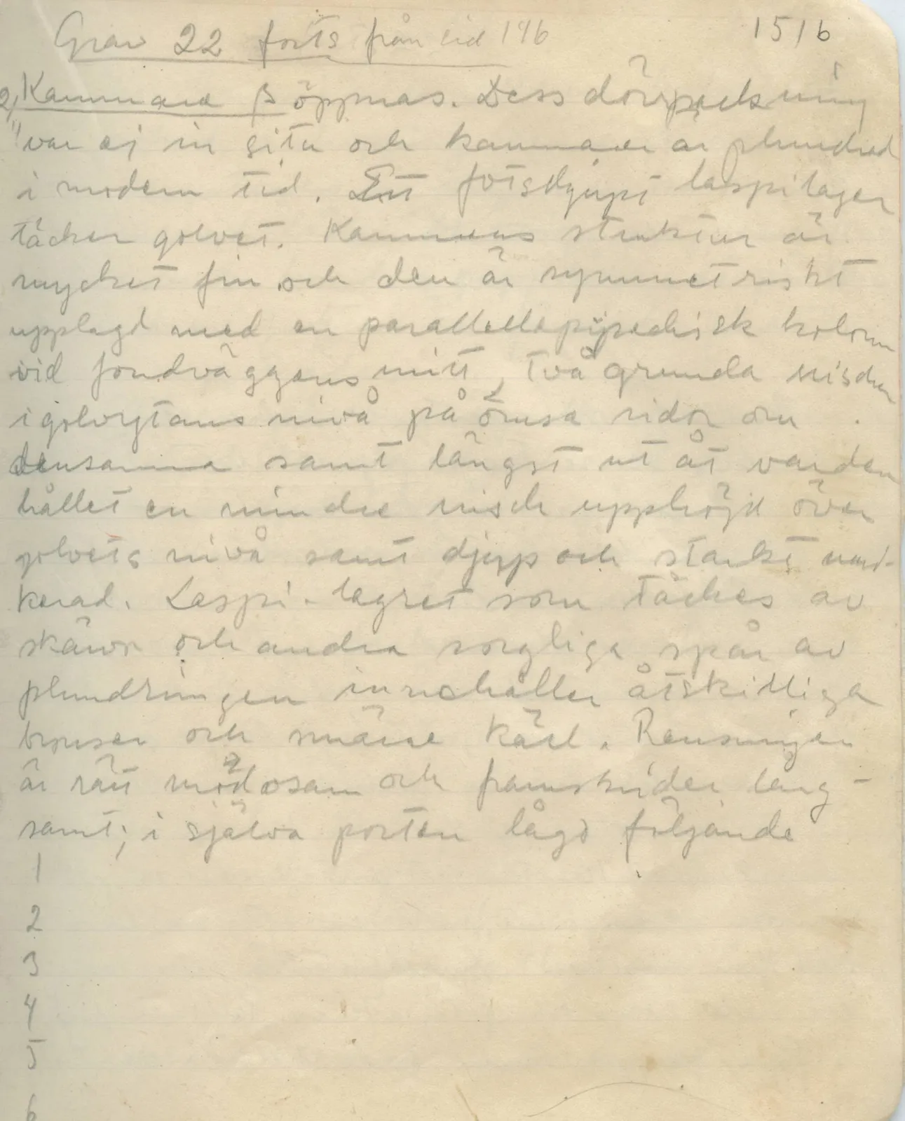 Scan 151 of field diary DII:1a (Lapithos, Vrysi tou Barba), handwritten in Swedish. The transcription and translation follow.