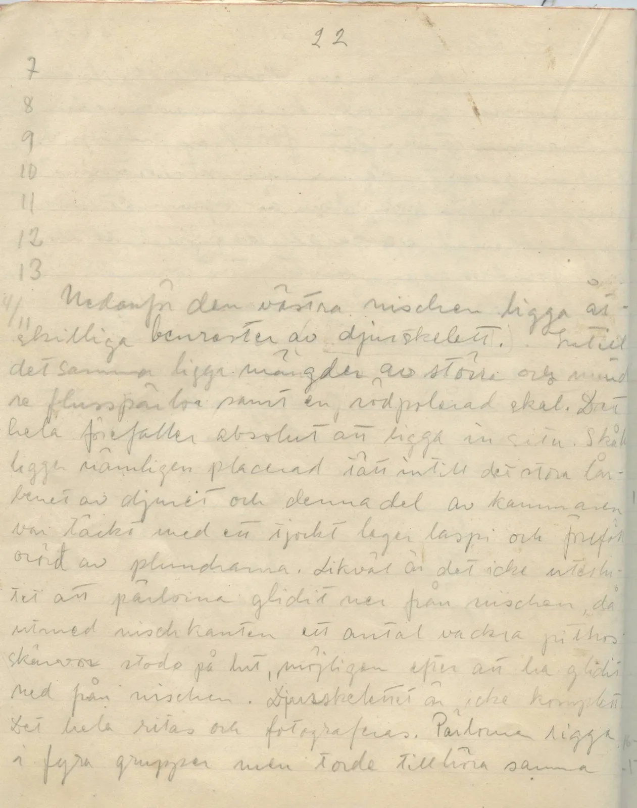 Scan 152 of field diary DII:1a (Lapithos, Vrysi tou Barba), handwritten in Swedish. The transcription and translation follow.