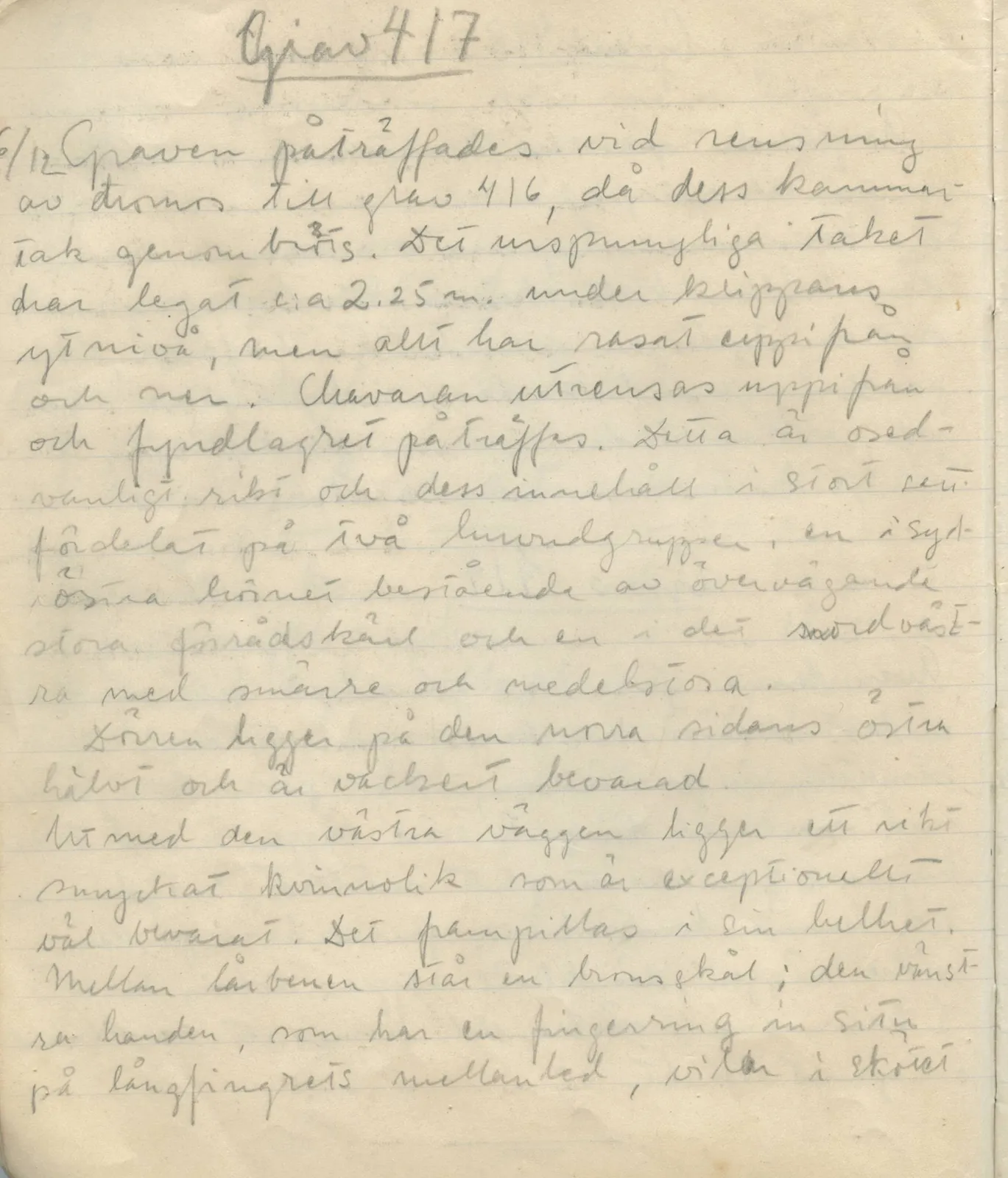 Scan 58 of field diary DII:1b (Lapithos, Kastros), handwritten in Swedish. The transcription and translation follow.