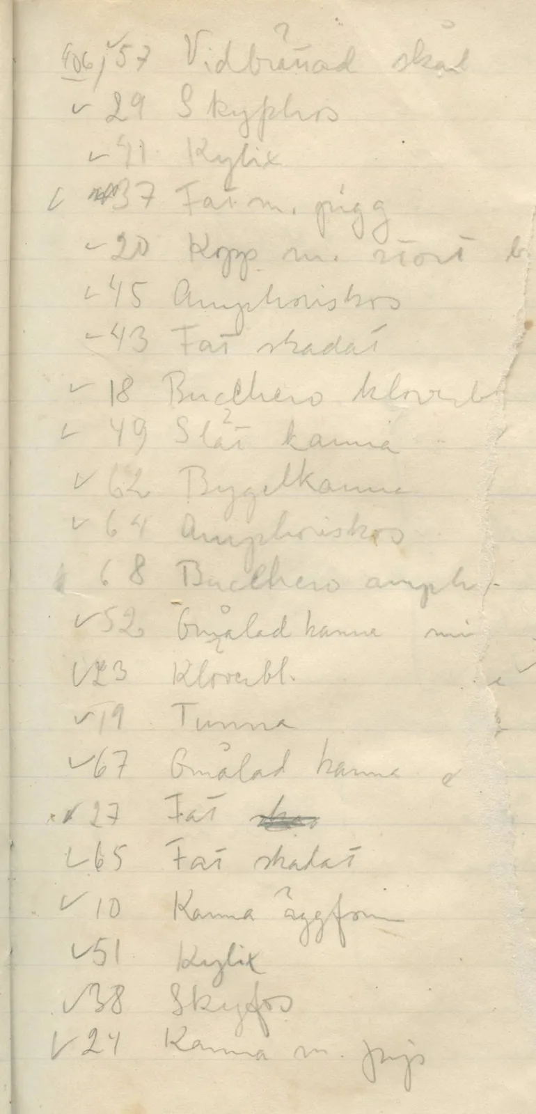 Scan 98 of field diary DII:1b (Lapithos, Kastros), handwritten in Swedish. The transcription and translation follow.