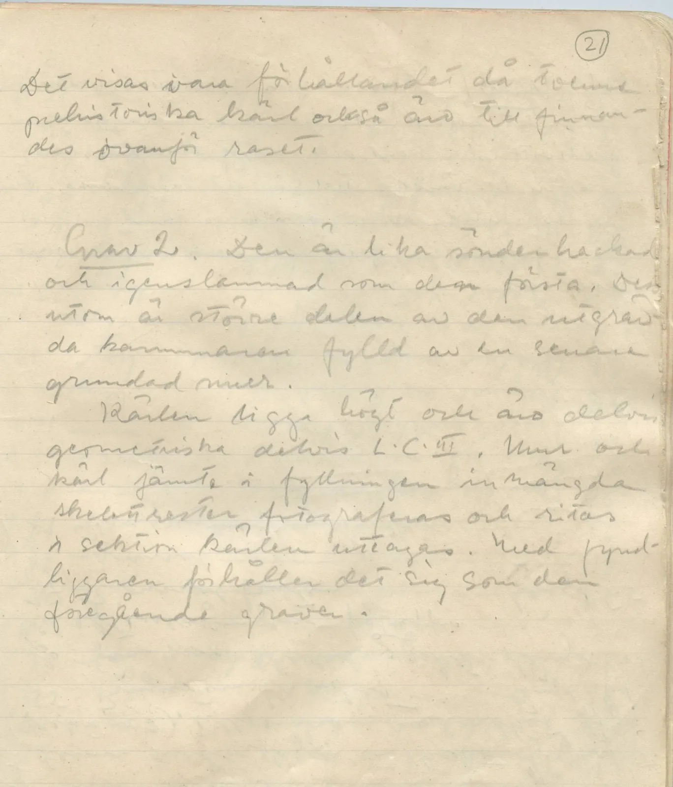 Scan 152 of field diary DII:1b (Lapithos, Kastros), handwritten in Swedish. The transcription and translation follow.