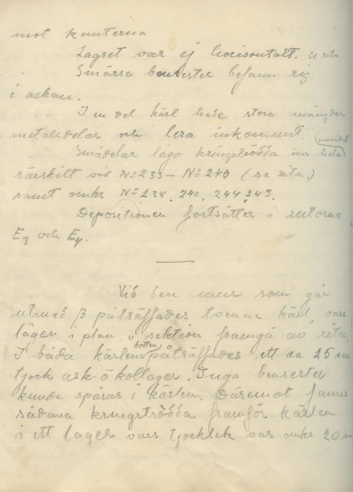 Scan 81 of field diary DII:1c (Oura, Trachonas and Idalion), handwritten in Swedish. The transcription and translation follow.