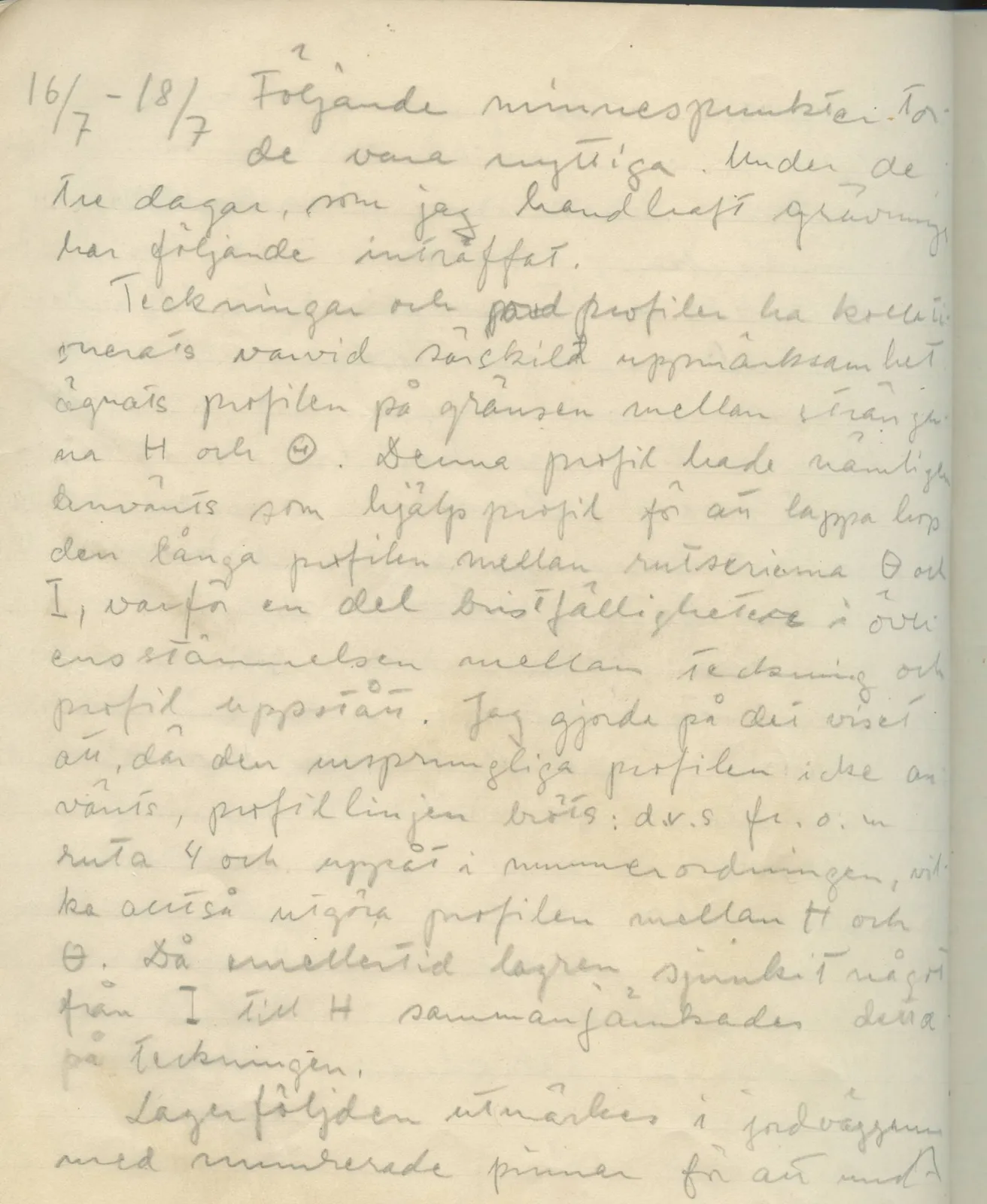 Scan 106 of field diary DII:1c (Oura, Trachonas and Idalion), handwritten in Swedish. The transcription and translation follow.