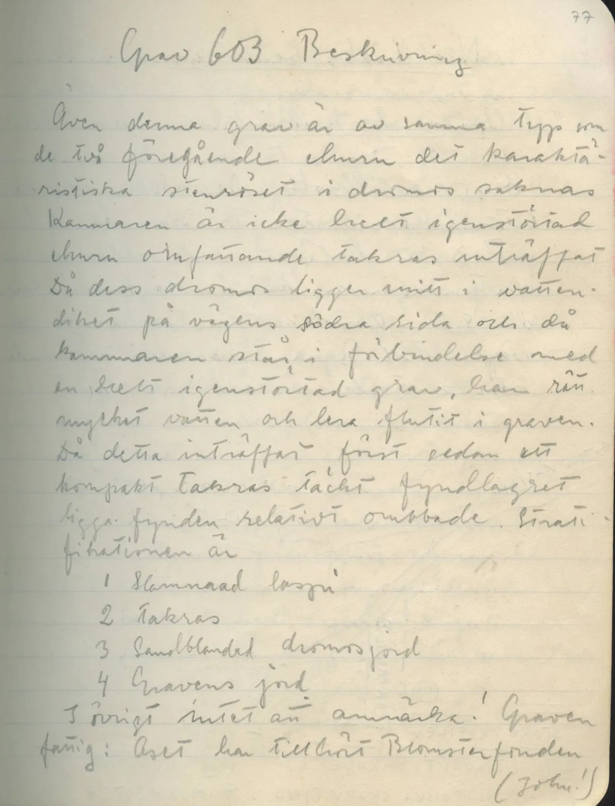 Scan 78 of field diary DII:1d (Idalion and Lapithos, Plakes), handwritten in Swedish. The transcription and translation follow.