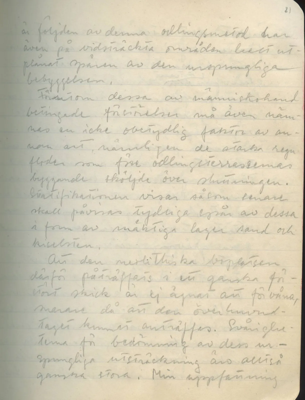 Scan 82 of field diary DII:1d (Idalion and Lapithos, Plakes), handwritten in Swedish. The transcription and translation follow.