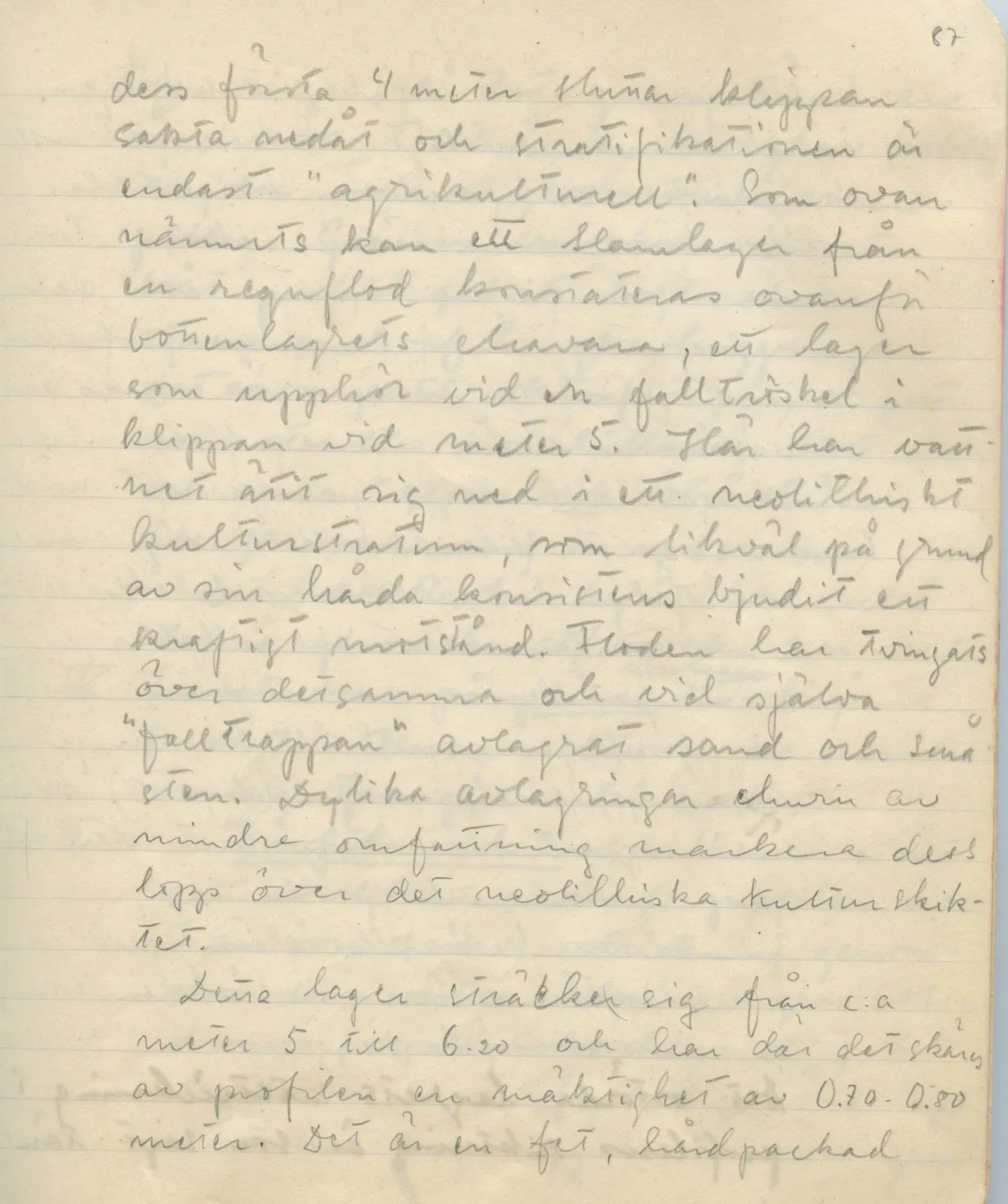 Scan 88 of field diary DII:1d (Idalion and Lapithos, Plakes), handwritten in Swedish. The transcription and translation follow.