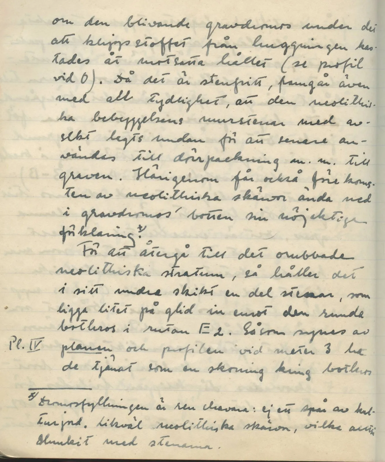 Scan 93 of field diary DII:1d (Idalion and Lapithos, Plakes), handwritten in Swedish. The transcription and translation follow.