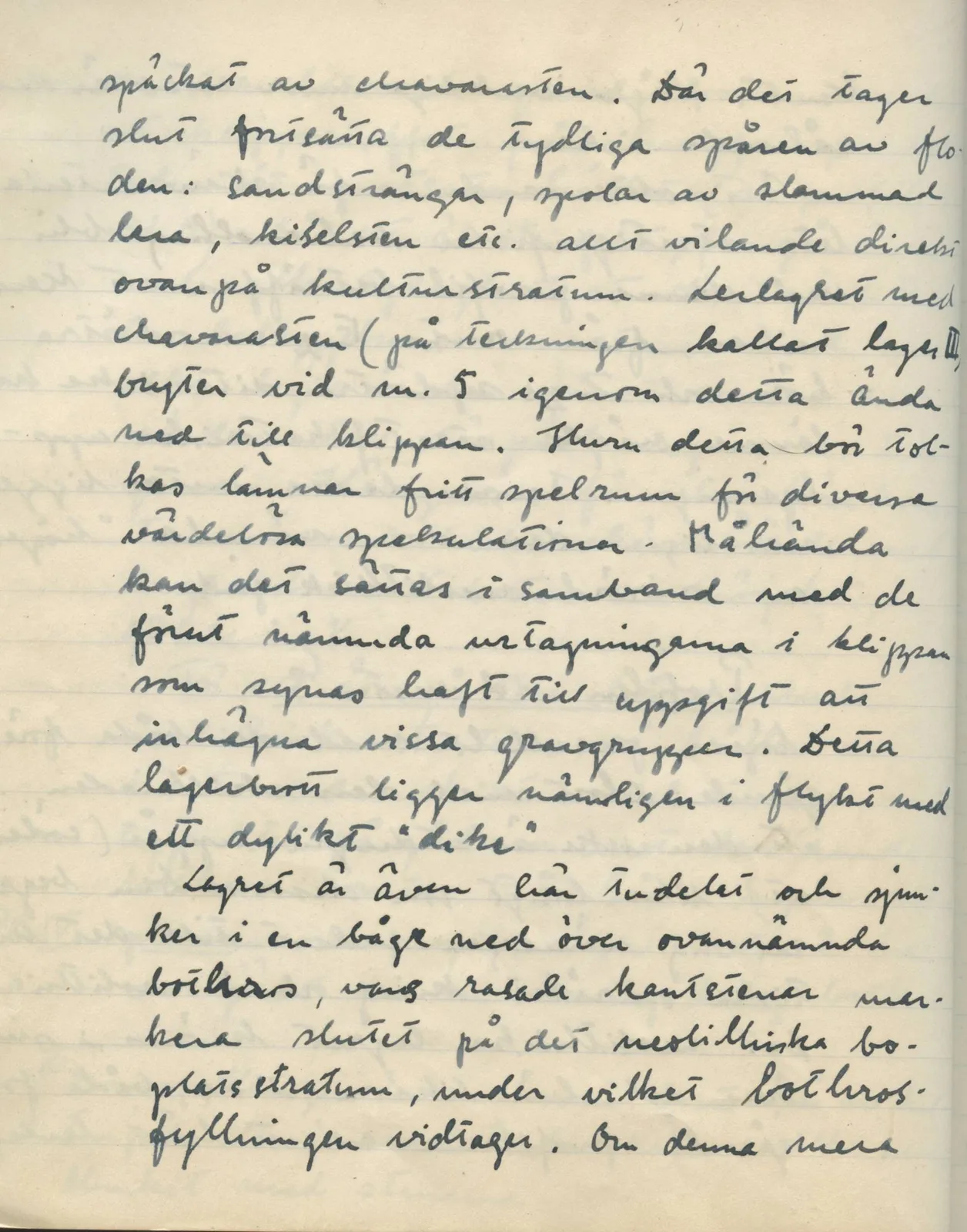 Scan 95 of field diary DII:1d (Idalion and Lapithos, Plakes), handwritten in Swedish. The transcription and translation follow.