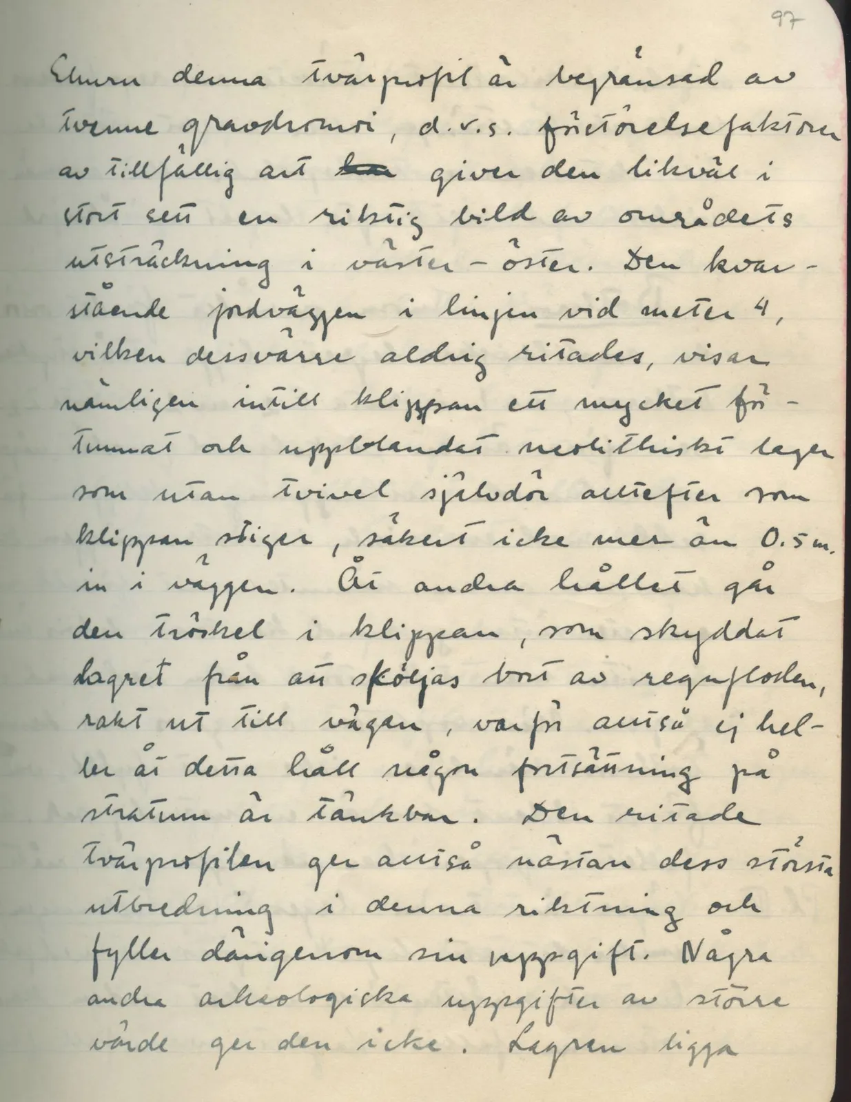 Scan 98 of field diary DII:1d (Idalion and Lapithos, Plakes), handwritten in Swedish. The transcription and translation follow.