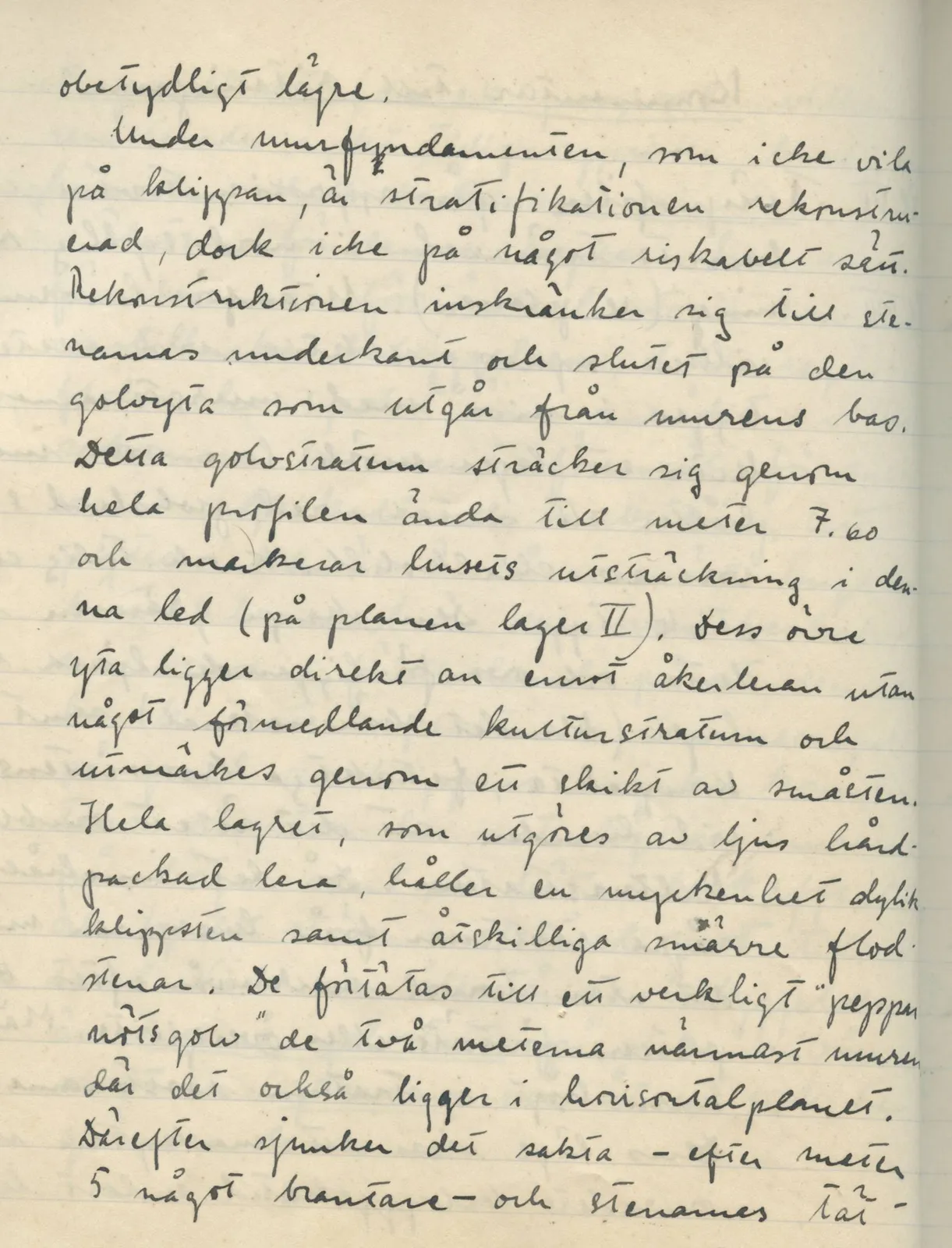 Scan 107 of field diary DII:1d (Idalion and Lapithos, Plakes), handwritten in Swedish. The transcription and translation follow.