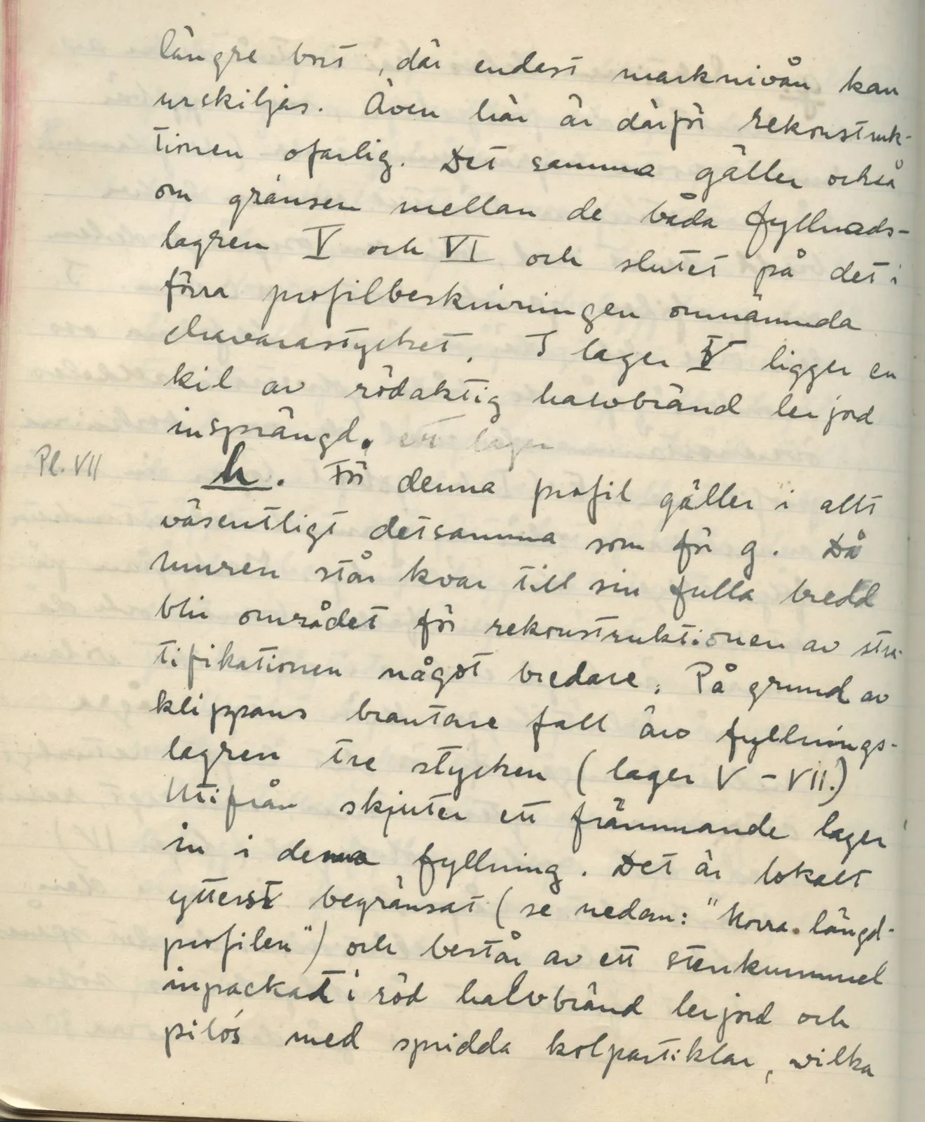 Scan 117 of field diary DII:1d (Idalion and Lapithos, Plakes), handwritten in Swedish. The transcription and translation follow.