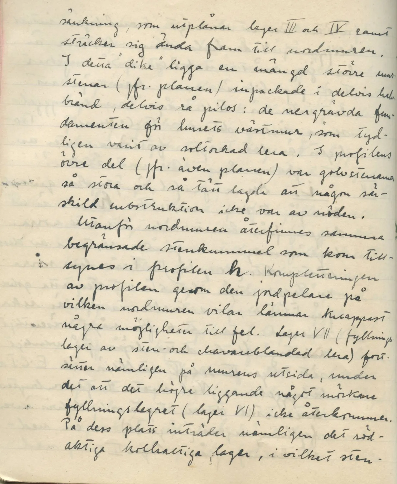 Scan 119 of field diary DII:1d (Idalion and Lapithos, Plakes), handwritten in Swedish. The transcription and translation follow.