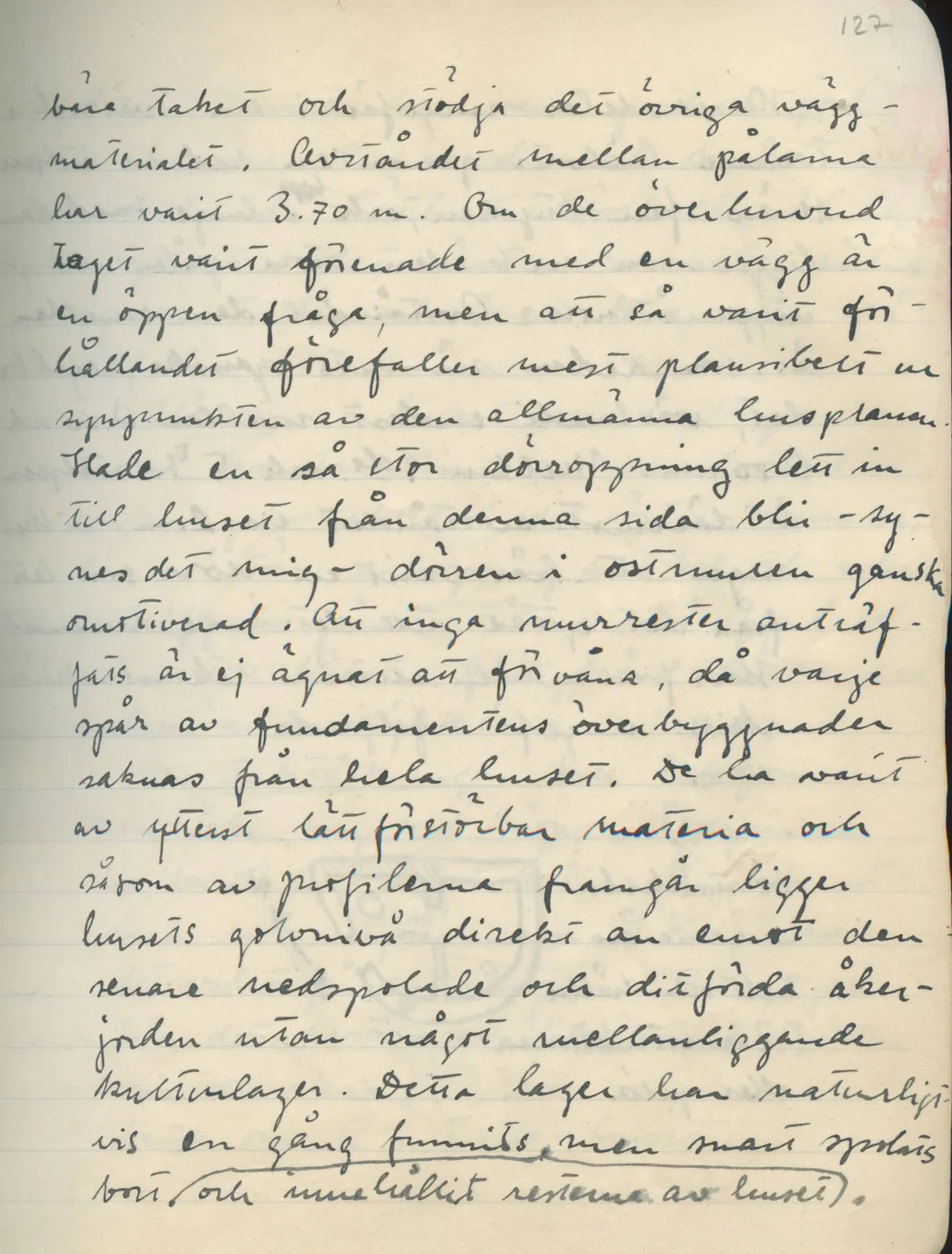 Scan 128 of field diary DII:1d (Idalion and Lapithos, Plakes), handwritten in Swedish. The transcription and translation follow.