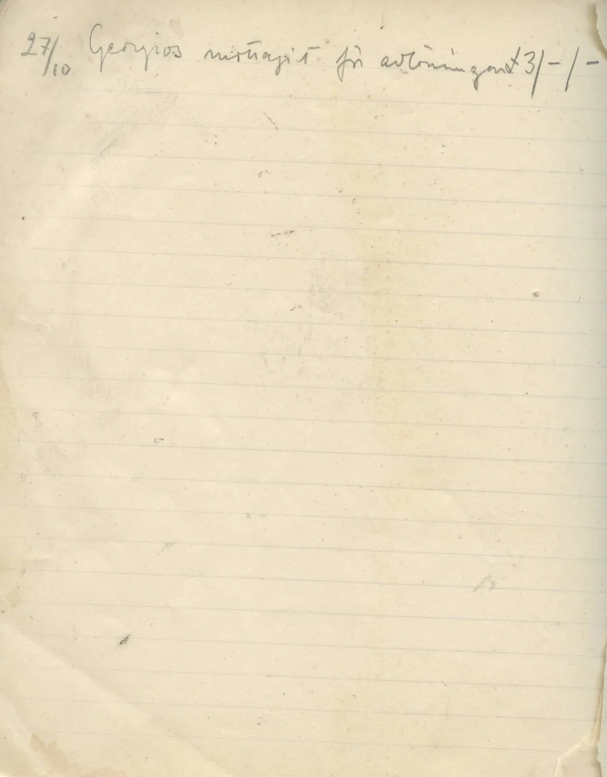 Scan 133 of field diary DII:1d (Idalion and Lapithos, Plakes), handwritten in Swedish. The transcription and translation follow.