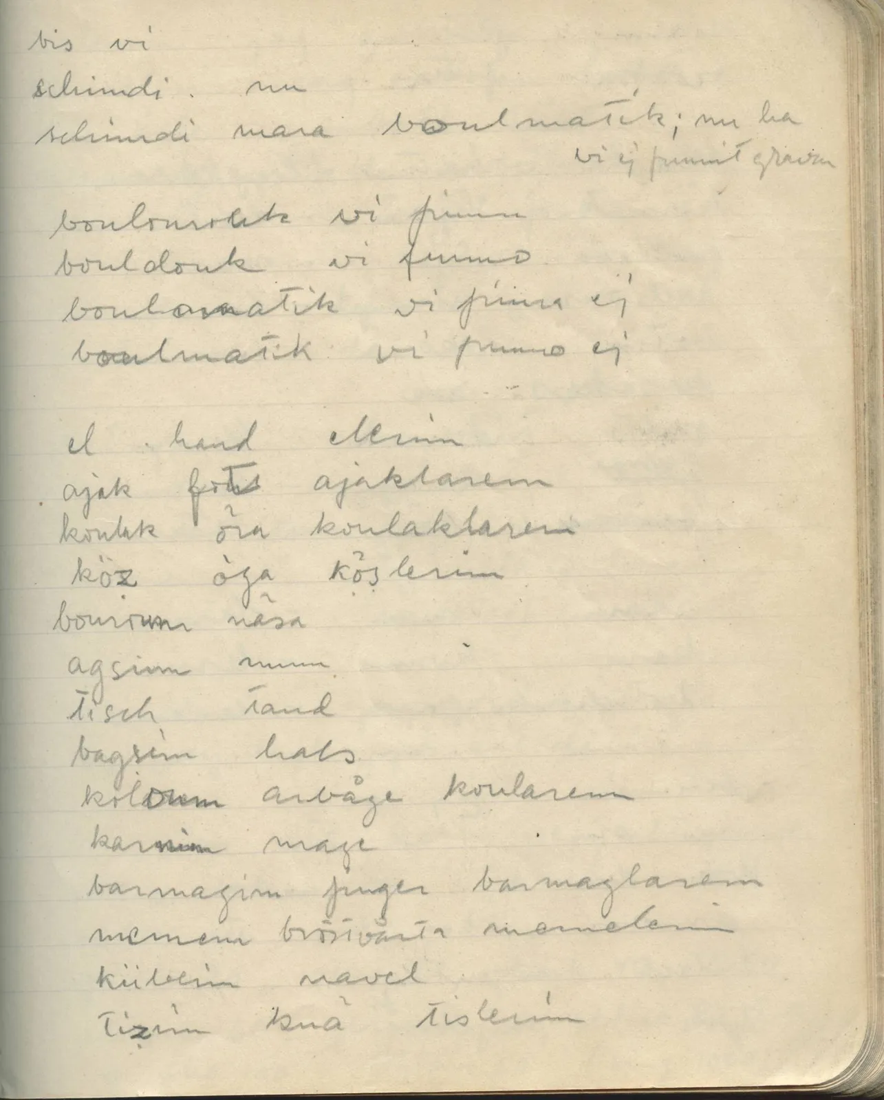 Scan 175 of field diary DII:1e (Nitovikla, Ayia Irini, Enkomi and other find lists), handwritten in Swedish. The transcription and translation follow.