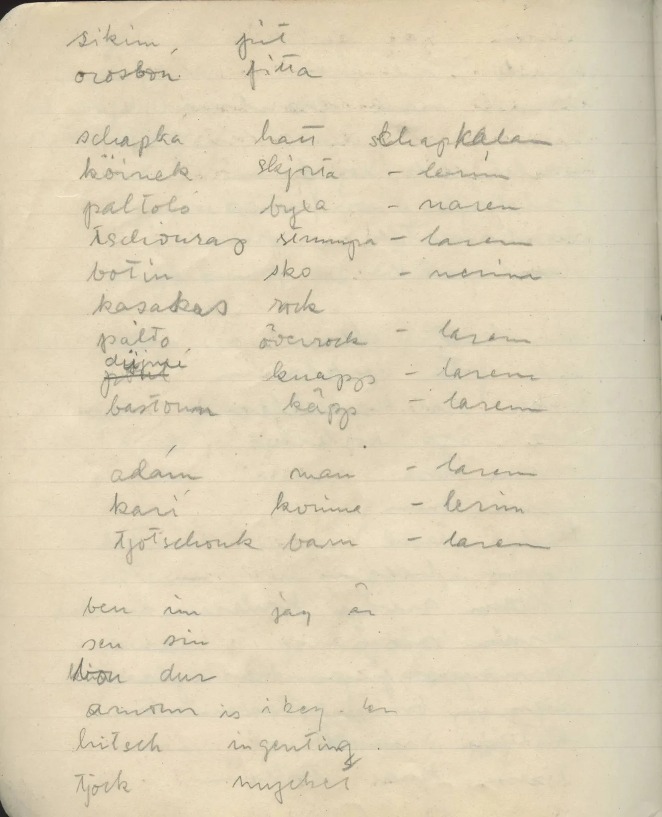 Scan 176 of field diary DII:1e (Nitovikla, Ayia Irini, Enkomi and other find lists), handwritten in Swedish. The transcription and translation follow.