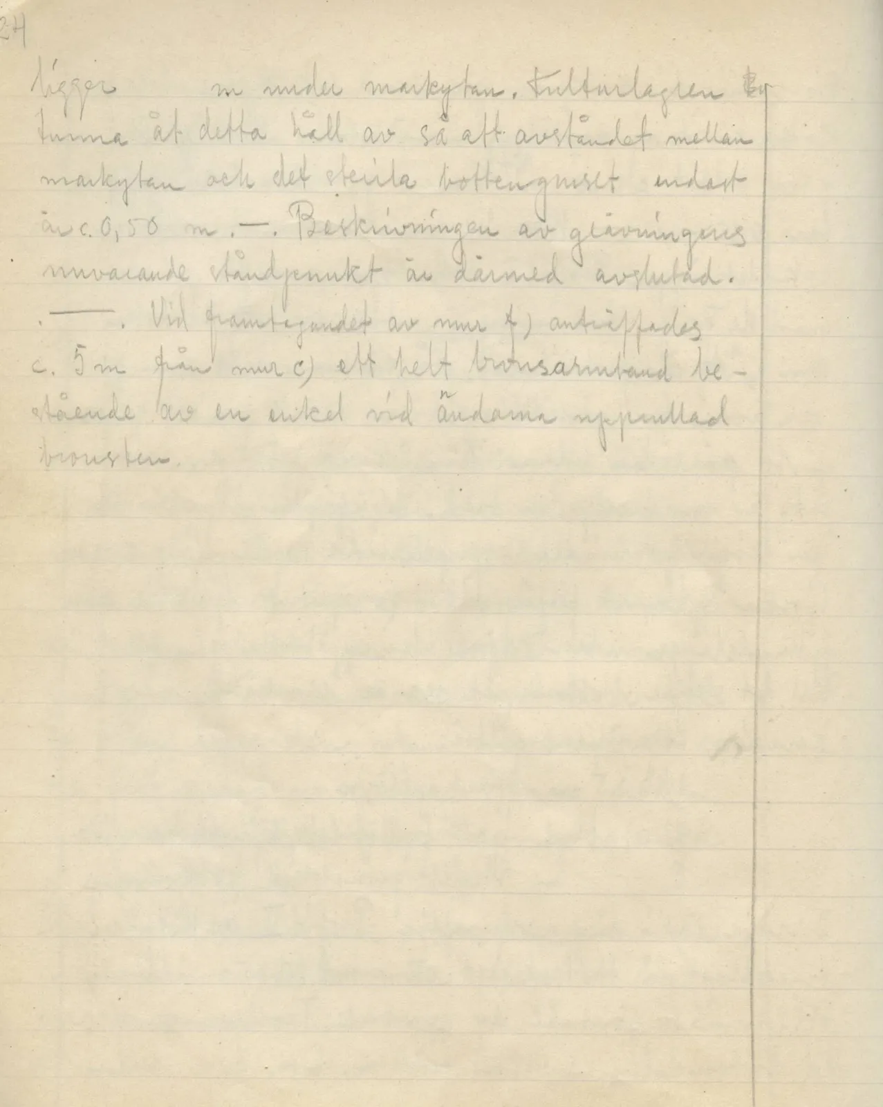 Scan 23 of field diary DII:2a (Soli, the theatre), handwritten in Swedish. The transcription and translation follow.
