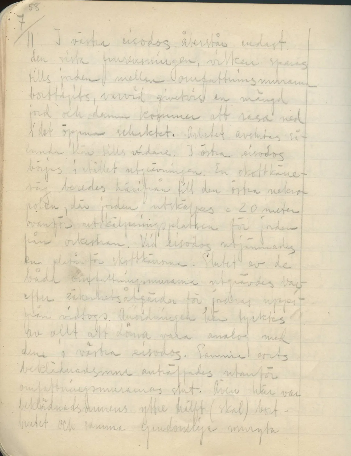 Scan 56 of field diary DII:2a (Soli, the theatre), handwritten in Swedish. The transcription and translation follow.